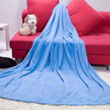 Wholesale Beautiful Microfiber Coral Fleece Throw Blanket